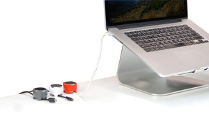 Cablestop Red: instant cable management and cord organiser.